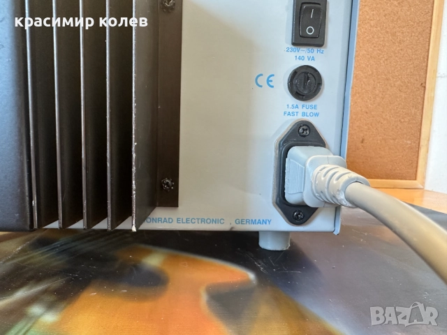 лабораторно немско захранване "PS-303D"/0-30V,0,01-3A/, снимка 7 - Друга електроника - 52796590