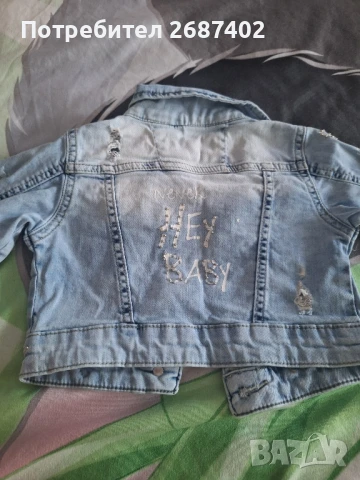 Бебешко яке-деним , снимка 6 - Комплекти за бебе - 50776894