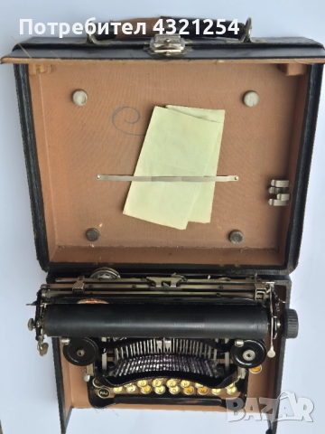 Стара миниатюрниа пишеща машина ROIAL, снимка 8 - Антикварни и старинни предмети - 52317733