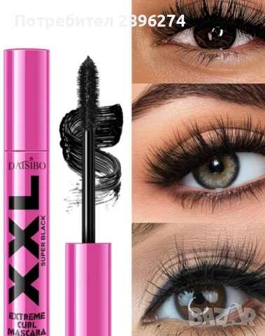 Водоустойчива спирала за мигли , снимка 2 - Декоративна козметика - 53334412