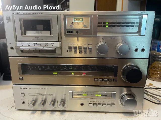 Sharp Integrated Stereo Amplifier Model SM-30. Усилвател Радио дек и Касетефон дек СЕТ., снимка 4 - Аудиосистеми - 50393556