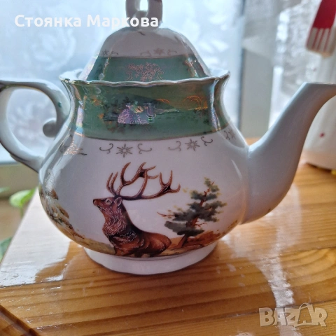 Нов чайник от Алфонсо Биалети-Golden rose, снимка 2 - Аксесоари за кухня - 53483082