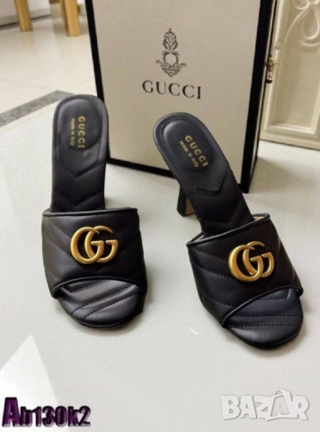 чехли на ток dolce gabbana valentino garavani gucci , снимка 5 - Чехли - 51768500