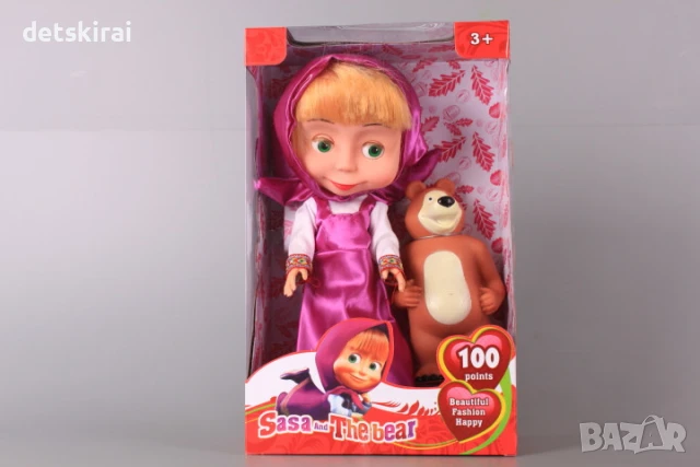 Кукла Маша и мечока, снимка 3 - Кукли - 50496645