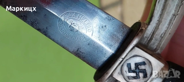 Германска Кама WWll, снимка 6 - Ножове - 53807816