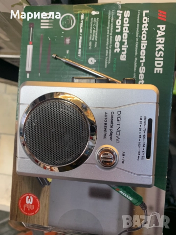 Преносимо AM/FM радио с персонален аудио рекордер, DIGITNOW, 3,5 мм, ретро дизайн, снимка 6 - Други - 52719747