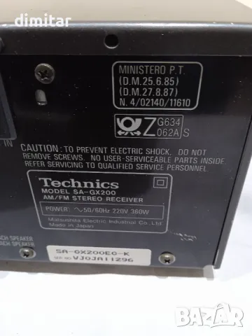 Ресийвър TECHNICS SA-GX 200 - 360W, снимка 5 - Ресийвъри, усилватели, смесителни пултове - 47432241