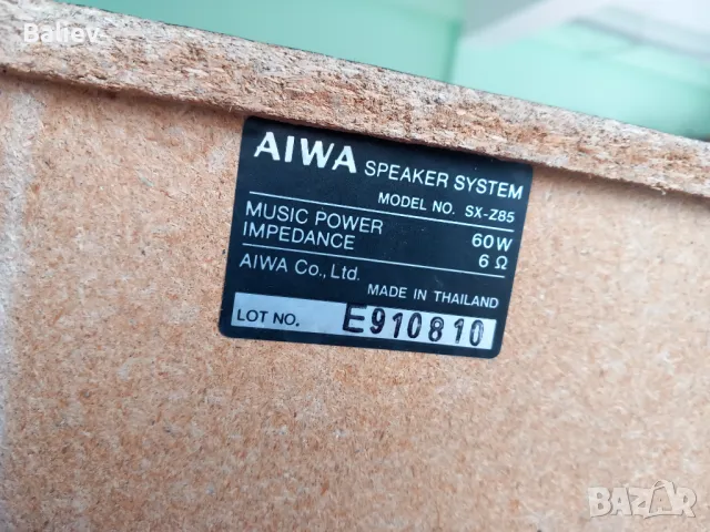 AIWA SX-Z85 тонколони , снимка 6 - Тонколони - 48759391