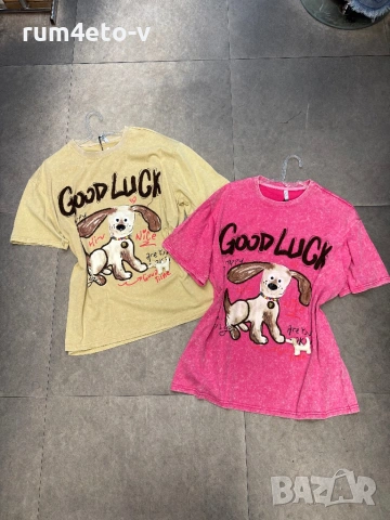 Тениски варен памук , снимка 2 - Тениски - 53610823