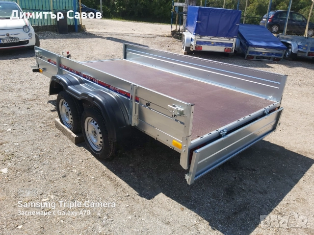 Туристическо ремарке Поп Индъстри до 750kg., снимка 3 - Ремаркета - 52233833