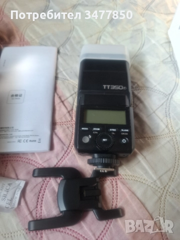 Светкавица Godox TT350F  за Fuji , снимка 2 - Светкавици, студийно осветление - 52501140