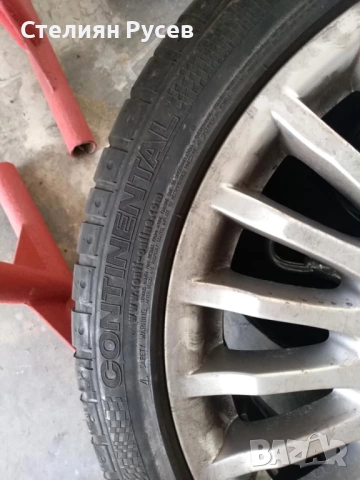 1 брой нова гума 255 / 40 19 континентал / 19 цола -цена 60лв -произведена в Белгия -демонтирана от , снимка 2 - Гуми и джанти - 51974354