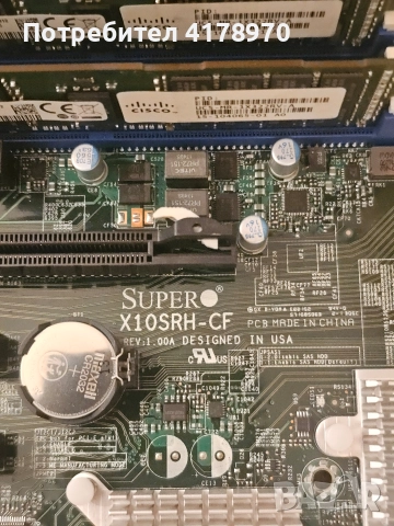 Supermicro X10SRH-CF сървърно дъно, снимка 2 - Дънни платки - 52632476