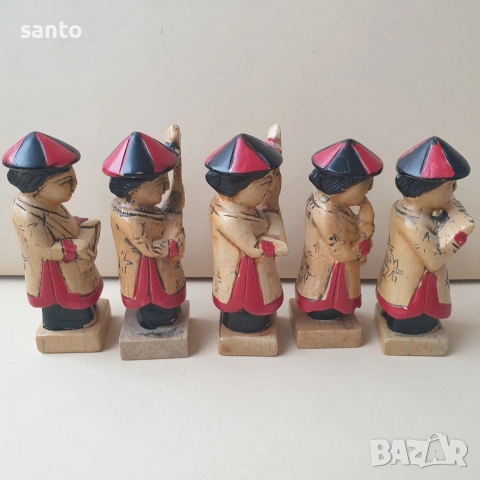 Фигурки музиканти 5 броя, снимка 4 - Колекции - 53929866