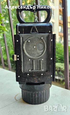 Военно полеви фенер от ВСВ, снимка 3 - Антикварни и старинни предмети - 51196580
