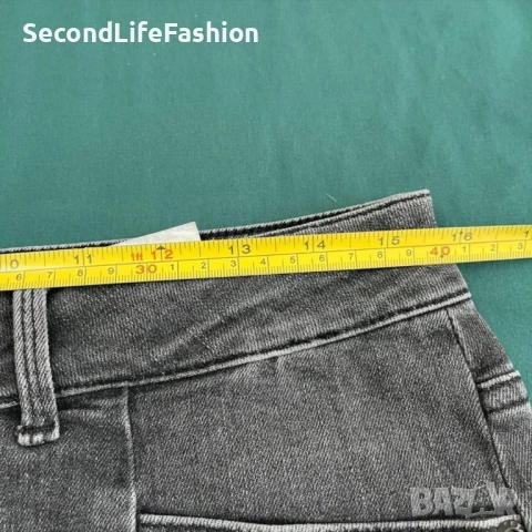 Пола Pepe Jeans London дънкова сиво черно размер XL, снимка 4 - Поли - 53350003