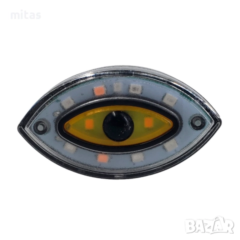 Задна LED стоп светлина за велосипед колело QIXUN EYE, USB, 30 лумена, снимка 5 - Аксесоари за велосипеди - 52037648