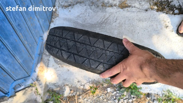 джанта-патерица за Фиат Ланча Алфа Ромео 4Jx15"/5x98/ет35/58,1мм-гума 125/80/15, снимка 11 - Гуми и джанти - 50776540