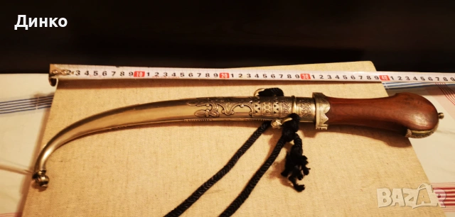 Луксозен марокански нож, кама, кумая. , снимка 6 - Антикварни и старинни предмети - 54209582