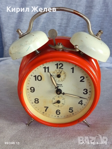 Стар механичен часовник ИНСА ЮГОСЛАВИЯ рядък за КОЛЕКЦИЯ ДЕКОРАЦИЯ 43498, снимка 3 - Антикварни и старинни предмети - 51953106