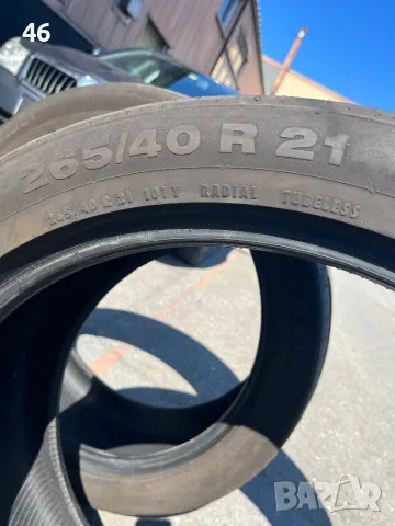 CONTINENTAL 265/40 R21 , снимка 8 - Гуми и джанти - 47612279