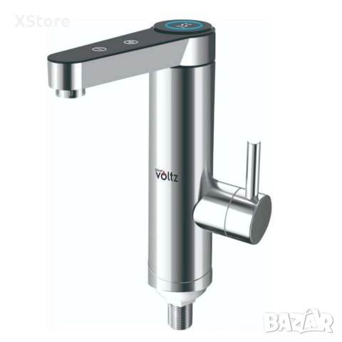 Нагревател за вода, за плот, 3300W, c дисплей, Инокс, снимка 2 - Смесители - 52588668