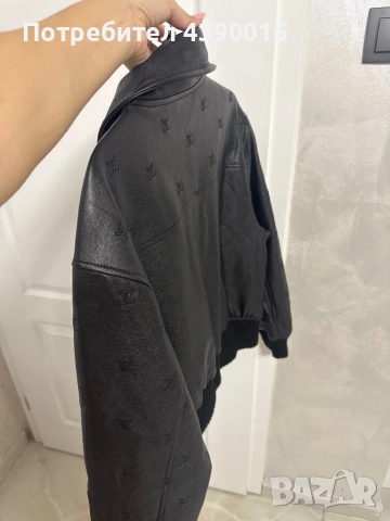 Черно яке Louis Vuitton стил, снимка 3 - Якета - 54235855