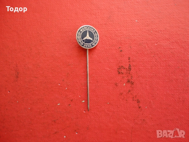 Старинна значка Mercedes Benz 3, снимка 2 - Колекции - 52670477