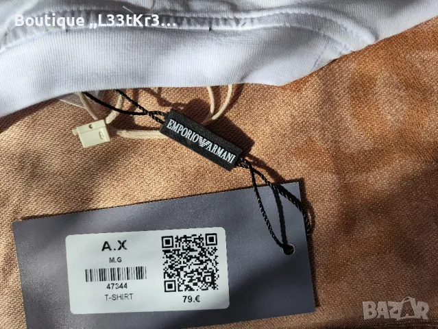 тениска Armani Exchange , снимка 11 - Тениски - 46945329