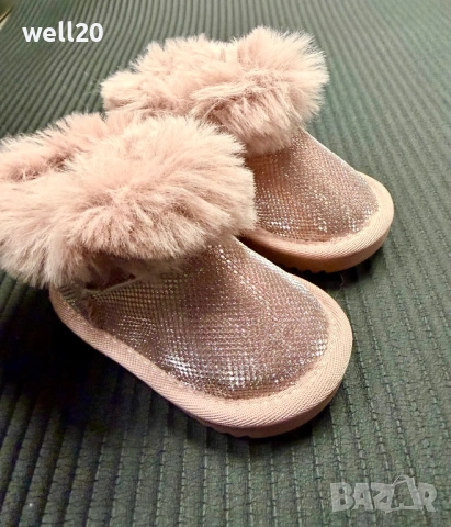 Розови боти с пух р-р 20, снимка 5 - Детски боти и ботуши - 53511907