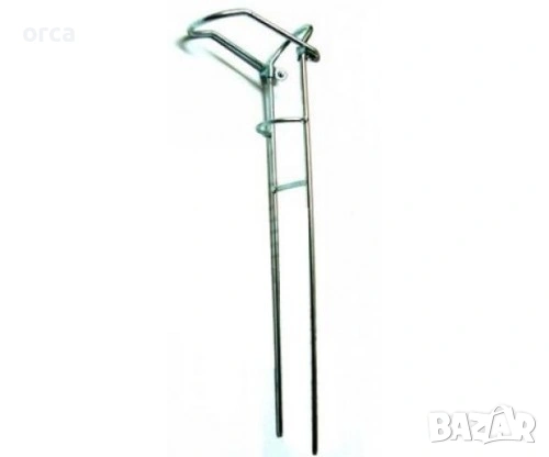 Стойка за дънна въдица – сгъваема 38 см за стабилност, снимка 3 - Такъми - 35493650