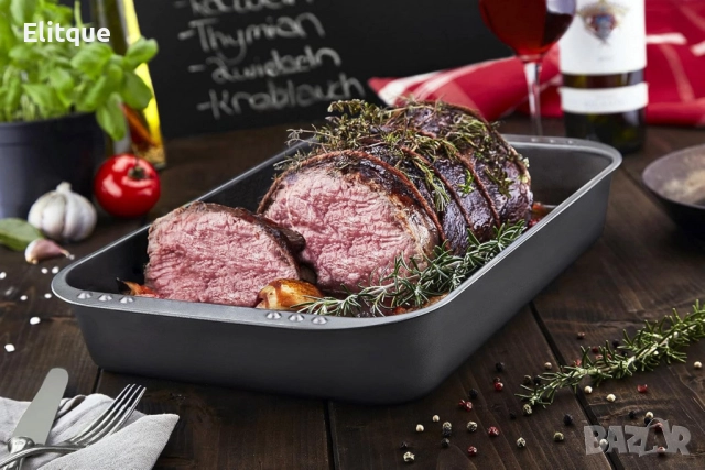 Дълбока тава за печене с незалепващо покритие