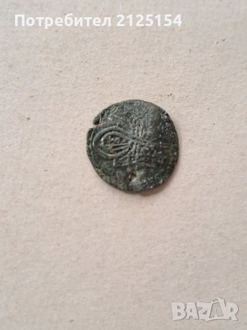 Стара медна монета мангър,1099 г., снимка 2 - Нумизматика и бонистика - 46381879