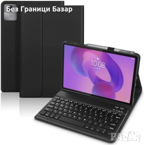 Нов Калъф клавиатура за Lenovo Idea Tab 11 2025 TB-336FU UK черен кейс