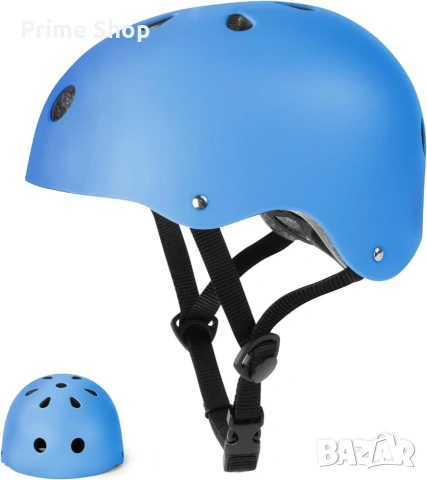 Детска предпазна каска flintronic за велосипед, ролери и скейтборд 8-13 години, снимка 9 - Спортна екипировка - 53776389