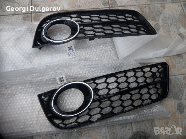 Решетки за халогени за броня Audi A5 , снимка 2 - Части - 54051455