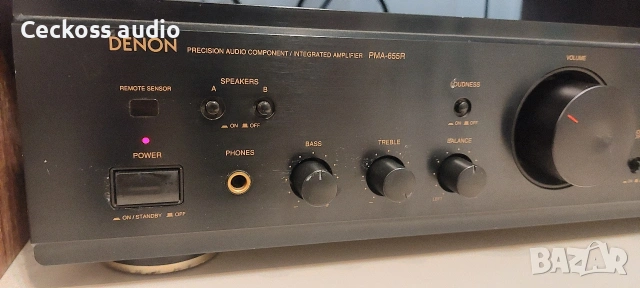 Стерео усилвател DENON PMA-655R с дистанционно , снимка 3 - Ресийвъри, усилватели, смесителни пултове - 53368141