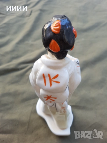 Порцеланова статуетка фигурка японка, снимка 2 - Антикварни и старинни предмети - 52572814