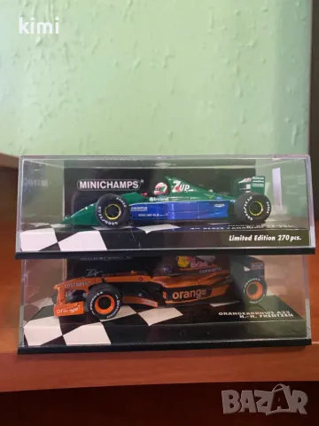 продавам редки модели формула 1 мащаб 1.43 на minichamps, снимка 8 - Колекции - 46873277