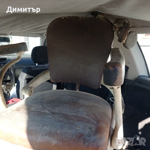 Антикварен механичен зъболекарски стол , снимка 4 - Антикварни и старинни предмети - 53141204