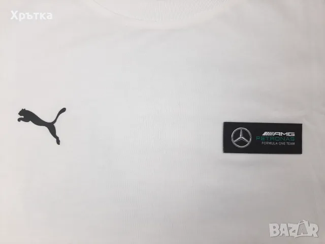 Puma x Mercedes AMG - Оригинална мъжка тениска размер S, снимка 7 - Тениски - 48891926