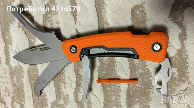 Сгъваем многофункционален нож, снимка 5 - Ножове - 53146382
