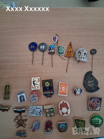 Значки от соц