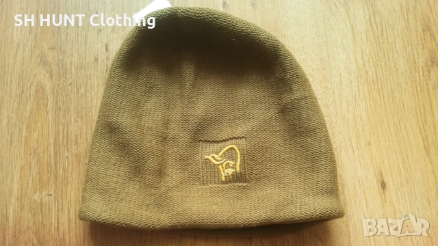 NORRONA ROLL EDGE BEANIE 100% Merino Wool размер One Size шапка 100% Мерино вълна - 2496, снимка 4 - Шапки - 54161125