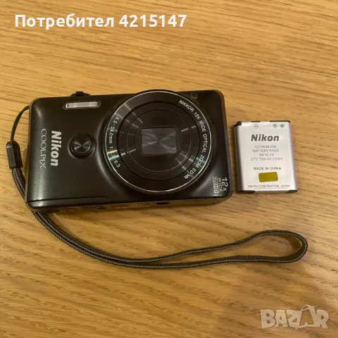 Nikon Coolpix S6900 Black 16.0 MP Digital Camera, снимка 4 - Камери - 48164885