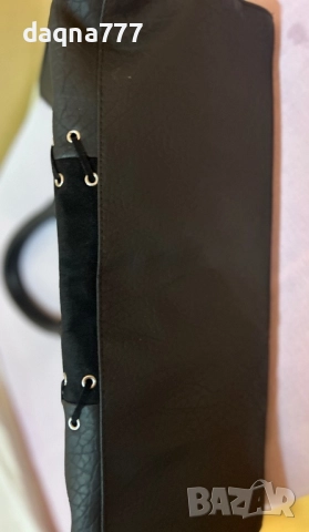 Голяма кожена дамска чанта Англия  Primark, снимка 8 - Чанти - 51829113