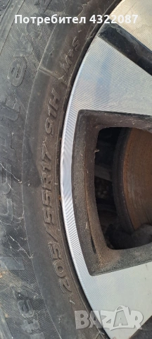 Джанти с гуми за Reno Megan, Scenic, Laguna 205 / 55 ”17”” 5/114.3 , снимка 6 - Гуми и джанти - 53836600