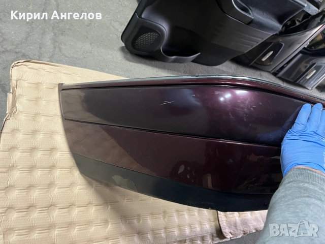 Задна броня за Mercedes E-class W210 Седан (преди фейс), снимка 2 - Части - 53899234