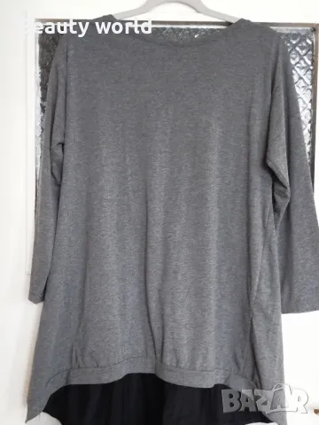 Блуза с интересен гръб хл размер , снимка 7 - Блузи с дълъг ръкав и пуловери - 49687123