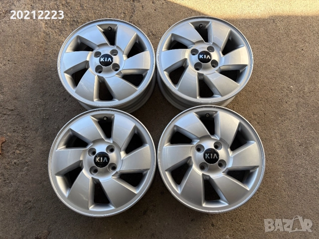 4 броя алуминиеви джанти за Kia Picanto I,15